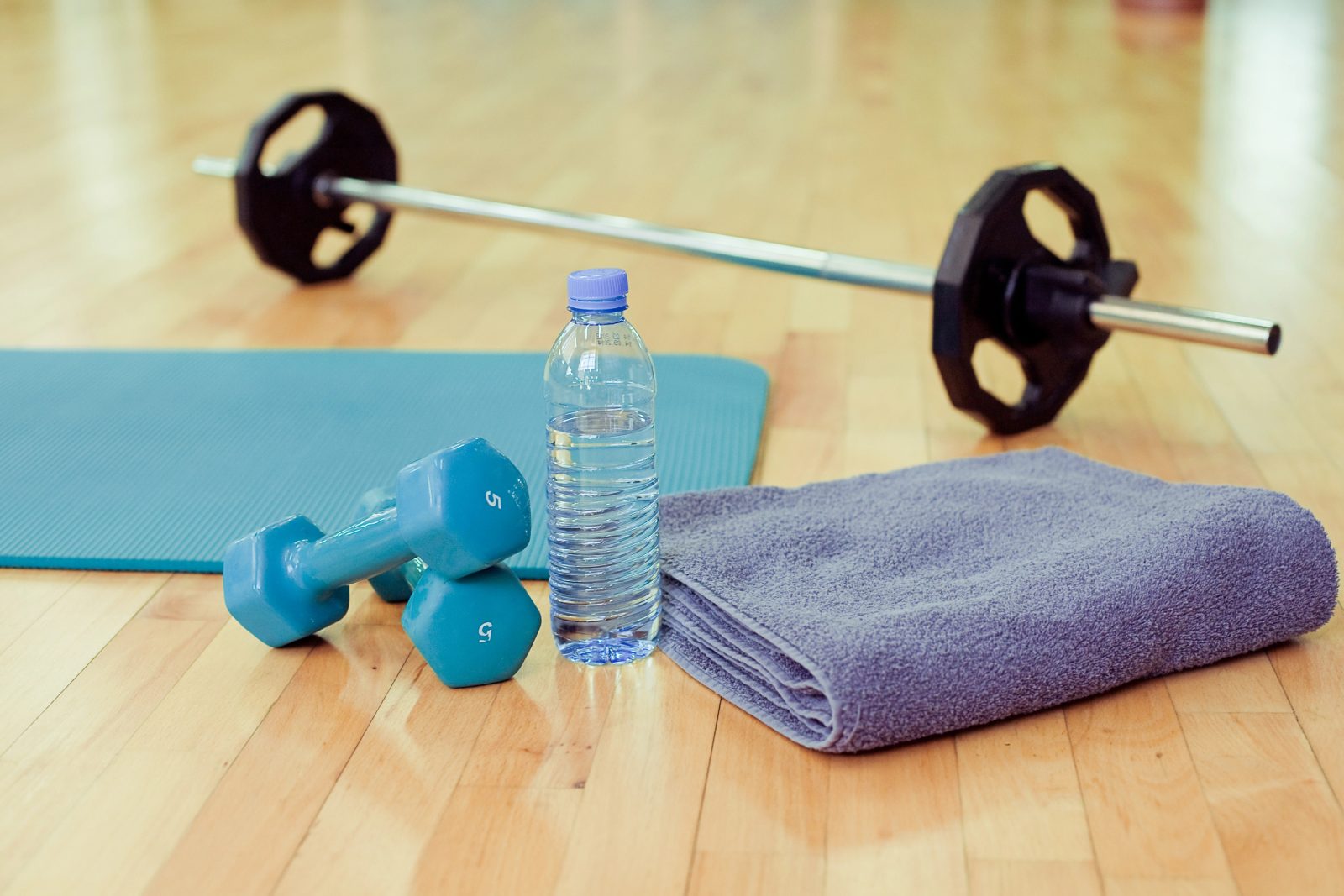 Fitnes oprema mi je pomagala pri domači telovadbi